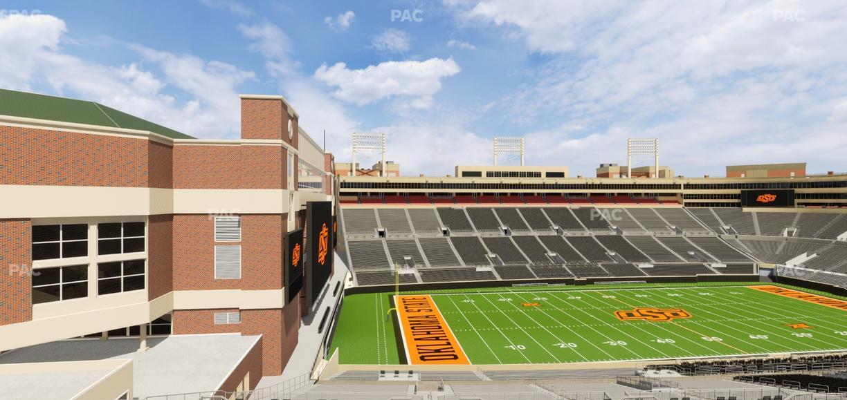 Boone Pickens Stadium - Section Club 564 Seat View