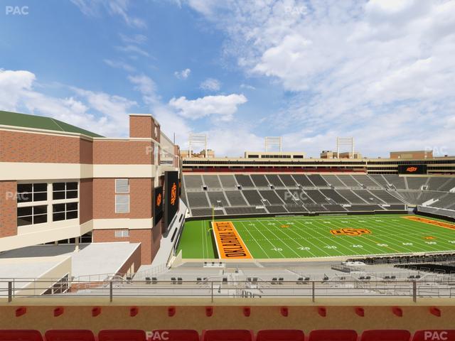 Boone Pickens Stadium - Section Club 564 Seat View