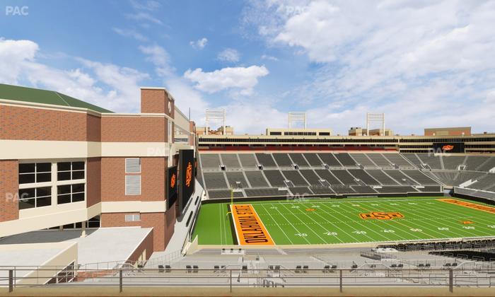 Boone Pickens Stadium - Section Club 564 Seat View