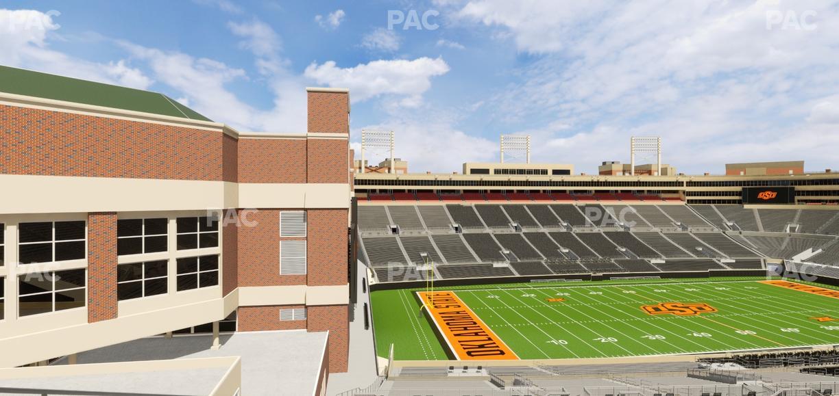 Boone Pickens Stadium - Section Club 565 Seat View