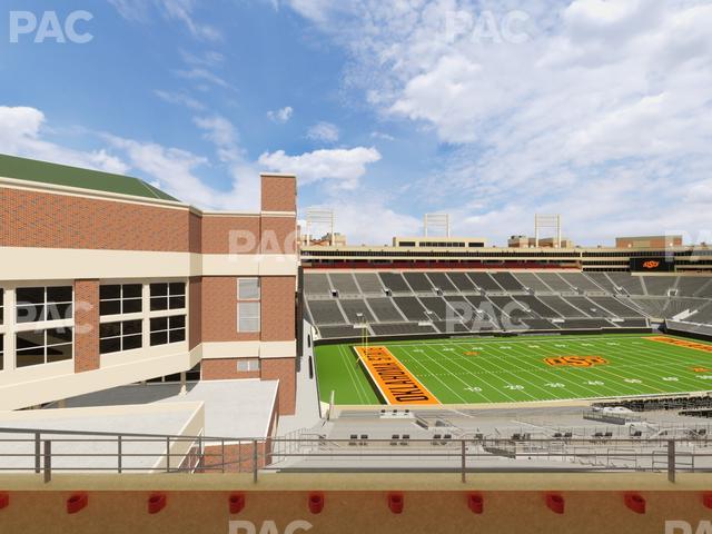 Boone Pickens Stadium - Section Club 565 Seat View Boone Pickens Stadium - Section Club 565 Seat View
