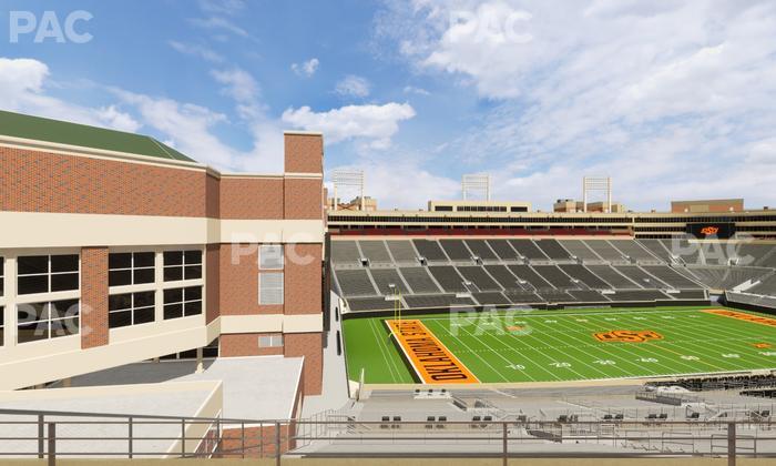 Boone Pickens Stadium - Section Club 565 Seat View