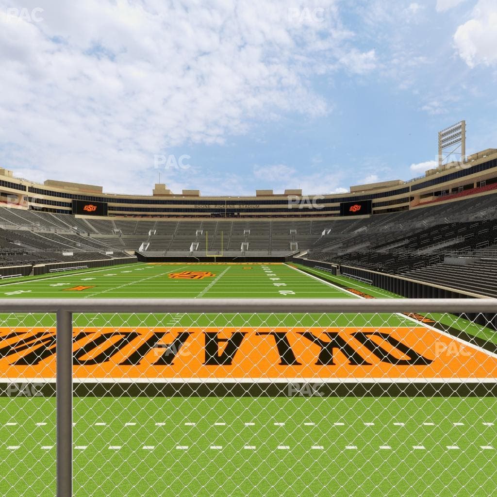 Boone Pickens Stadium - Section East Plaza Seat View
