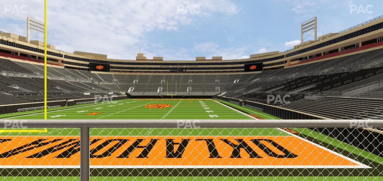 Boone Pickens Stadium - Section East Plaza Seat View