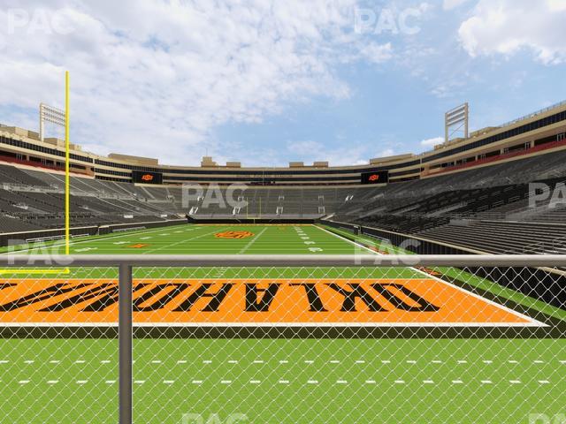 Boone Pickens Stadium - Section East Plaza Seat View Boone Pickens Stadium - Section East Plaza Seat View