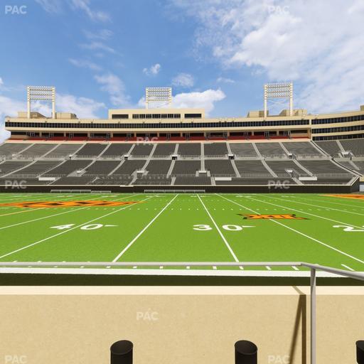 Boone Pickens Stadium - Section Lower Box 36 Seat View