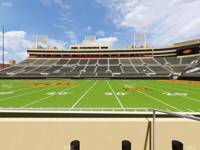 Boone Pickens Stadium - Section Lower Box 36 Seat View