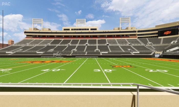 Boone Pickens Stadium - Section Lower Box 36 Seat View