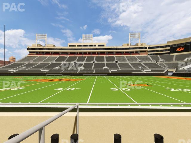 Boone Pickens Stadium - Section Lower Box 36 Seat View Boone Pickens Stadium - Section Lower Box 36 Seat View