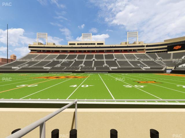 Boone Pickens Stadium - Section Lower Box 37 Seat View