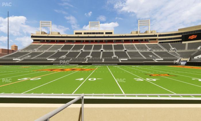 Boone Pickens Stadium - Section Lower Box 37 Seat View