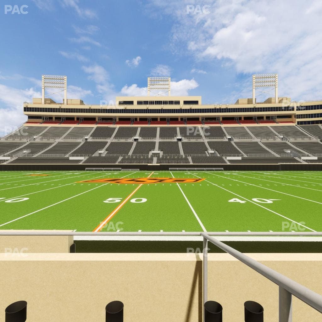 Boone Pickens Stadium - Section Lower Box 37 Seat View