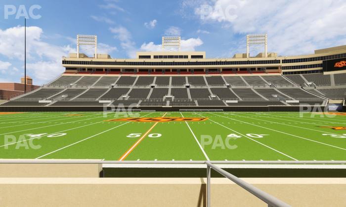Boone Pickens Stadium - Section Lower Box 37 Seat View