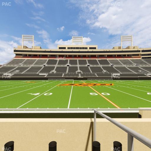 Boone Pickens Stadium - Section Lower Box 38 Seat View