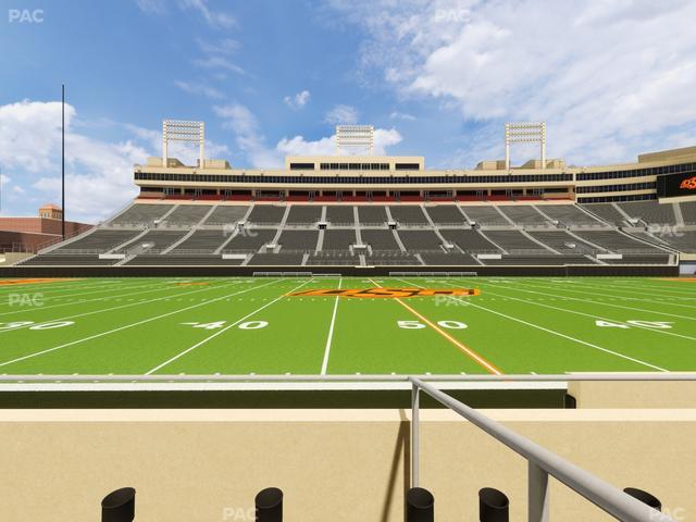 Boone Pickens Stadium - Section Lower Box 38 Seat View