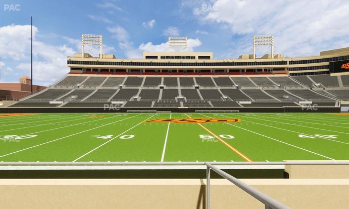 Boone Pickens Stadium - Section Lower Box 38 Seat View