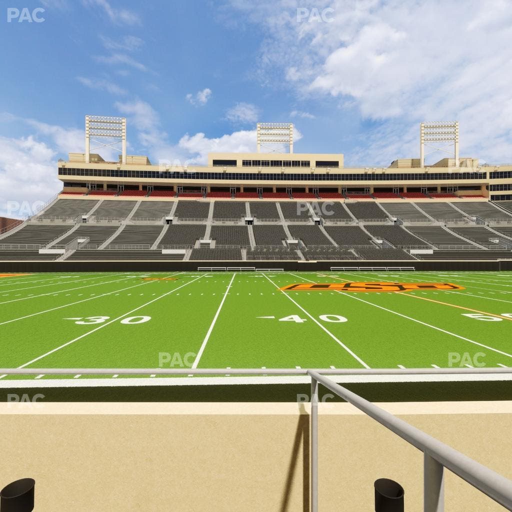 Boone Pickens Stadium - Section Lower Box 38 Seat View