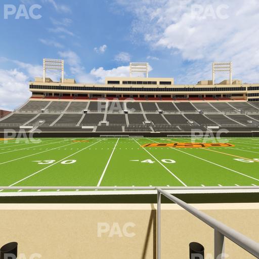 Boone Pickens Stadium - Section Lower Box 38 Seat View