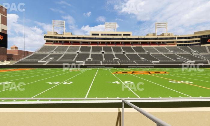 Boone Pickens Stadium - Section Lower Box 38 Seat View