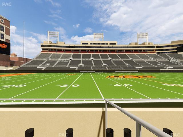 Boone Pickens Stadium - Section Lower Box 39 Seat View