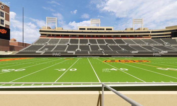 Boone Pickens Stadium - Section Lower Box 39 Seat View
