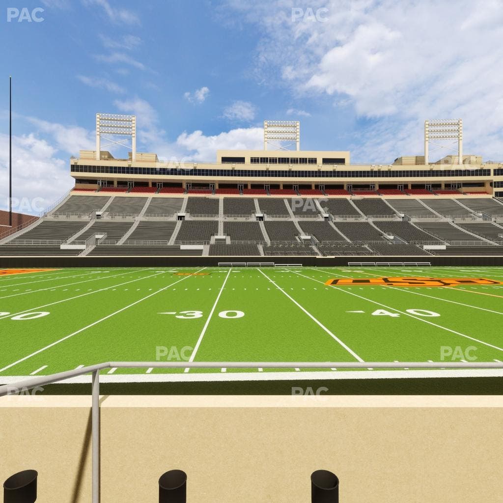 Boone Pickens Stadium - Section Lower Box 39 Seat View
