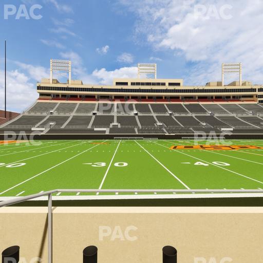 Boone Pickens Stadium - Section Lower Box 39 Seat View