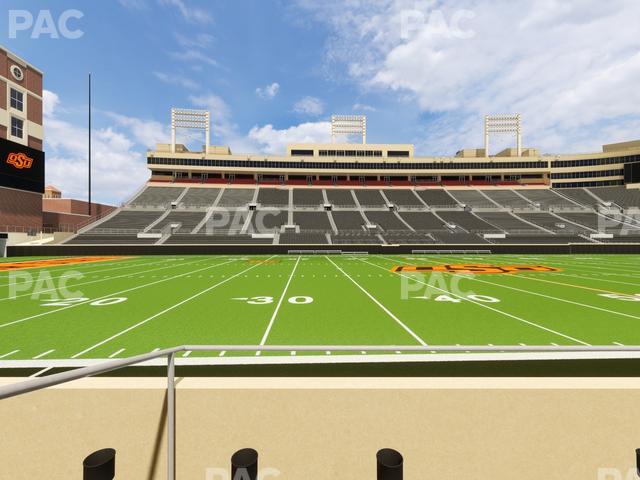 Boone Pickens Stadium - Section Lower Box 39 Seat View Boone Pickens Stadium - Section Lower Box 39 Seat View