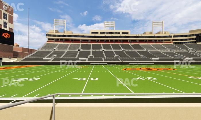 Boone Pickens Stadium - Section Lower Box 39 Seat View