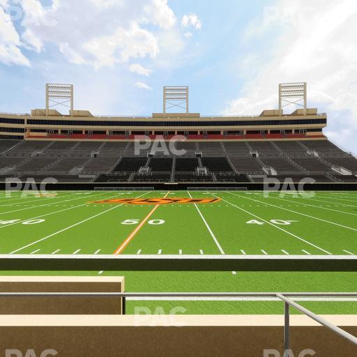 Boone Pickens Stadium - Section Lower Box 4 Seat View