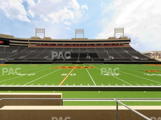 Boone Pickens Stadium - Section Lower Box 4 Seat View