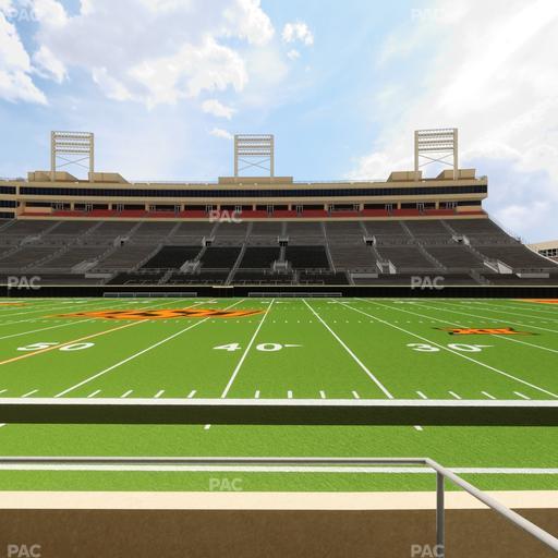 Boone Pickens Stadium - Section Lower Box 4 Seat View