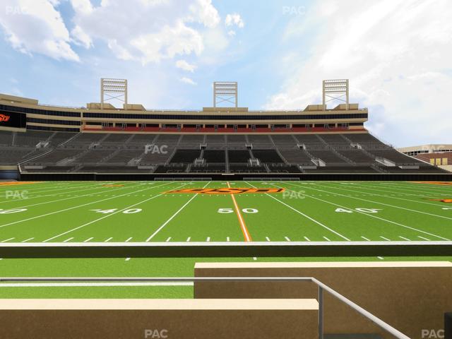 Boone Pickens Stadium - Section Lower Box 5 Seat View