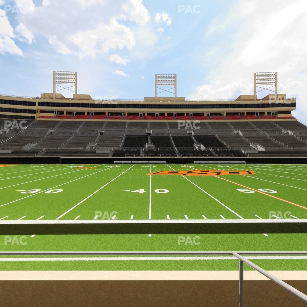 Boone Pickens Stadium - Section Lower Box 5 Seat View