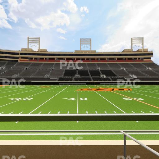 Boone Pickens Stadium - Section Lower Box 5 Seat View