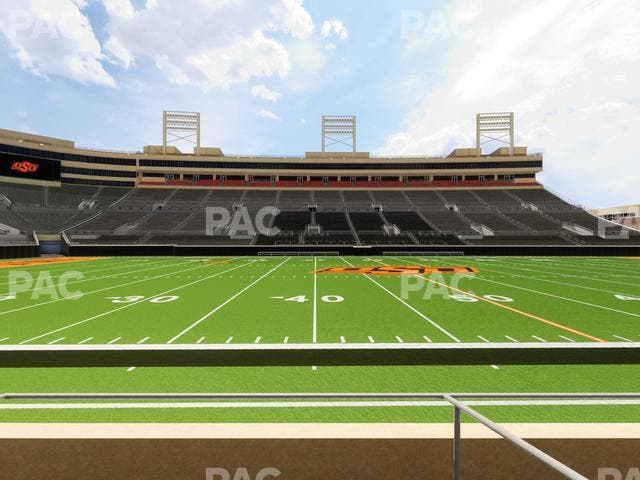 Boone Pickens Stadium - Section Lower Box 5 Seat View