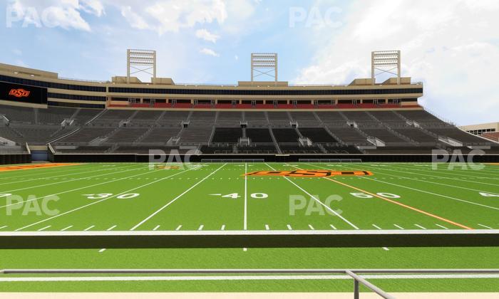 Boone Pickens Stadium - Section Lower Box 5 Seat View