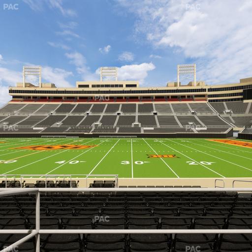 Boone Pickens Stadium - Section Upper Box 36 Seat View
