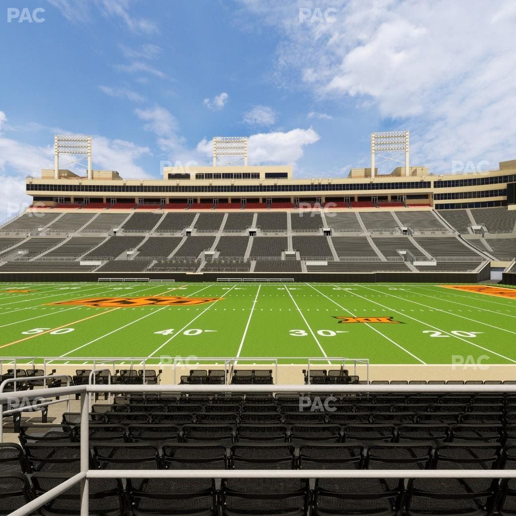Boone Pickens Stadium - Section Upper Box 36 Seat View