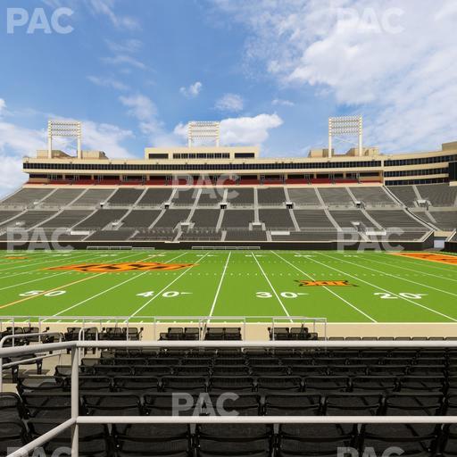 Boone Pickens Stadium - Section Upper Box 36 Seat View