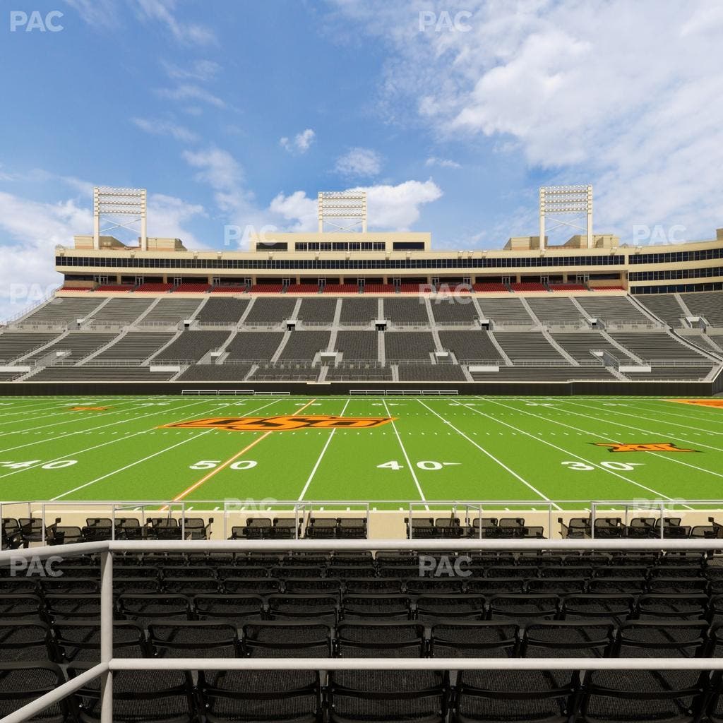 Boone Pickens Stadium - Section Upper Box 37 Seat View