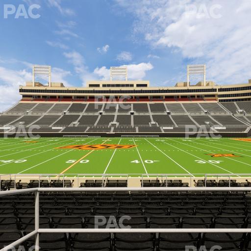 Boone Pickens Stadium - Section Upper Box 37 Seat View
