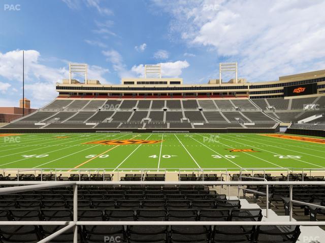 Boone Pickens Stadium - Section Upper Box 37 Seat View