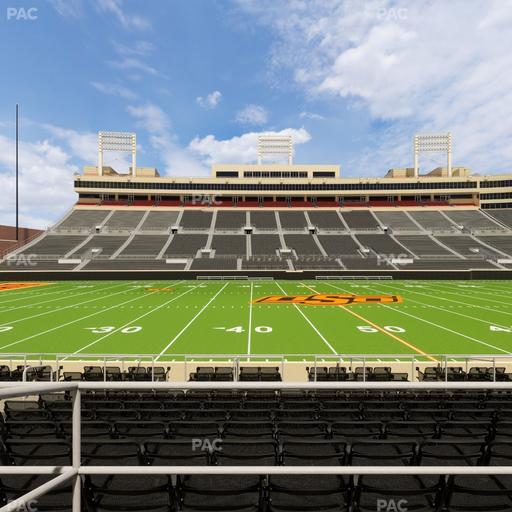 Boone Pickens Stadium - Section Upper Box 38 Seat View
