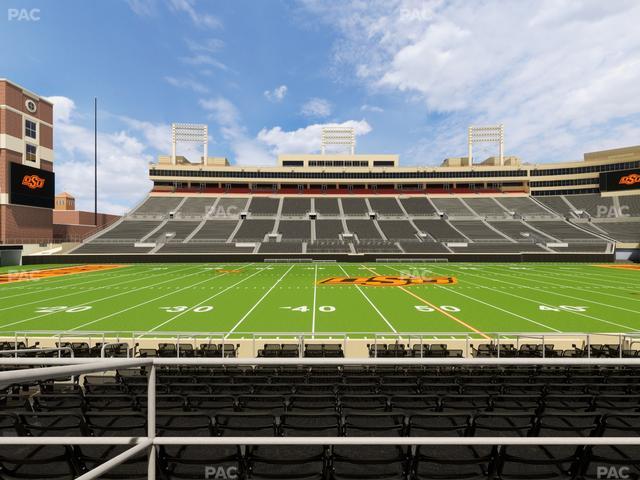 Boone Pickens Stadium - Section Upper Box 38 Seat View