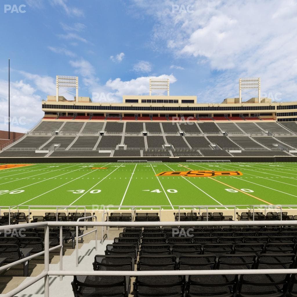 Boone Pickens Stadium - Section Upper Box 38 Seat View