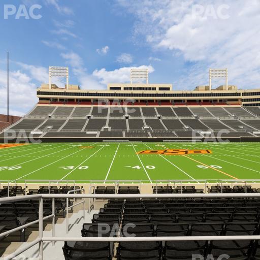 Boone Pickens Stadium - Section Upper Box 38 Seat View