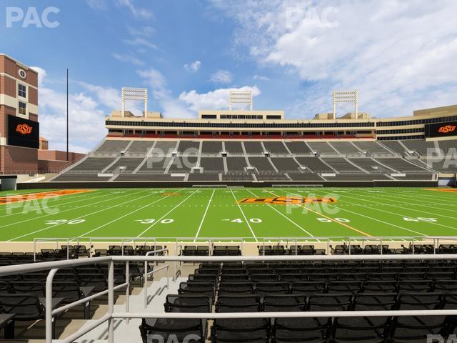 Boone Pickens Stadium - Section Upper Box 38 Seat View Boone Pickens Stadium - Section Upper Box 38 Seat View