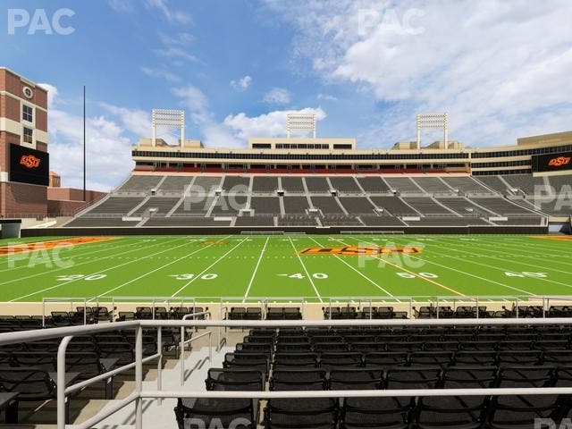 Boone Pickens Stadium - Section Upper Box 38 Seat View