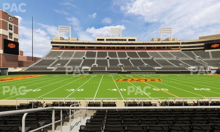 Boone Pickens Stadium - Section Upper Box 38 Seat View